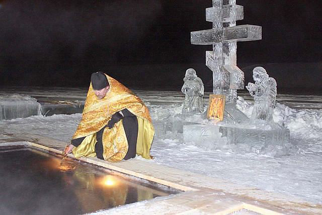Праздник Крещения в Суздале